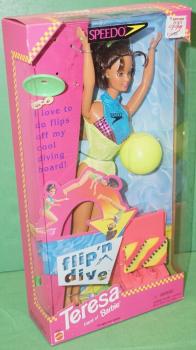 Mattel - Barbie - Speedo Flip 'n Dive - Teresa - Doll